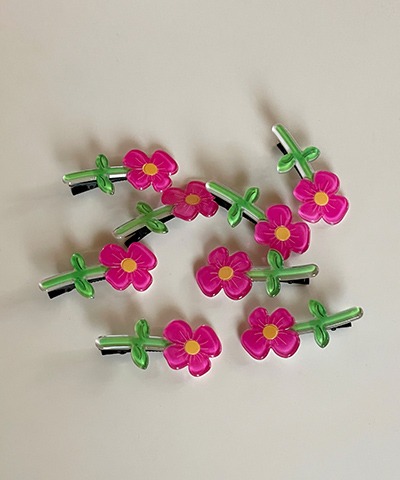 Flower pin 1p