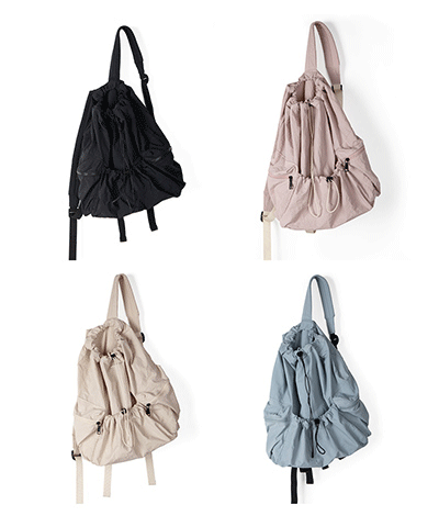 [당일발송] Nylon string backpack / 4color