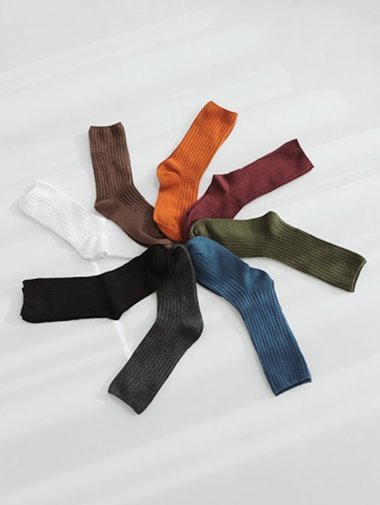 Bold golgi socks / 8color