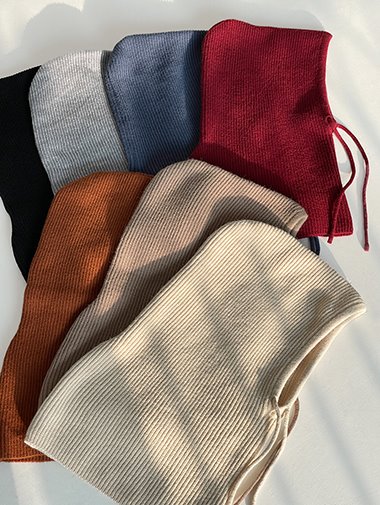 [당일발송] Unisex hood knit warmer / 6color