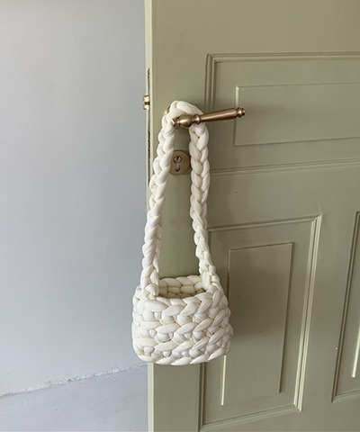 [검정-30%] Giant knitting cross bag