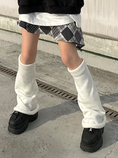 [당일발송] Knit boots-cut Leg warmer / 5color