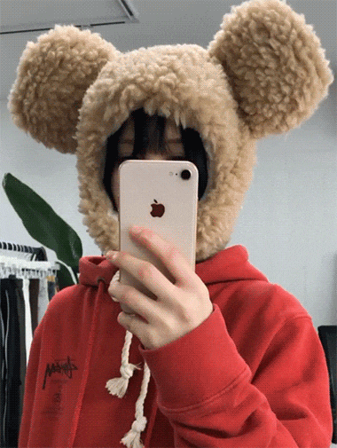[당일발송] Teddy bear dumble hat / 3color